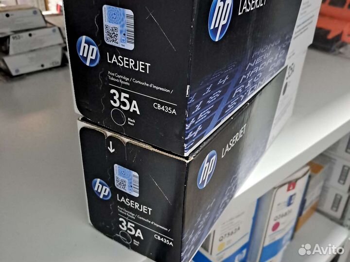 Картриджи hp 35A