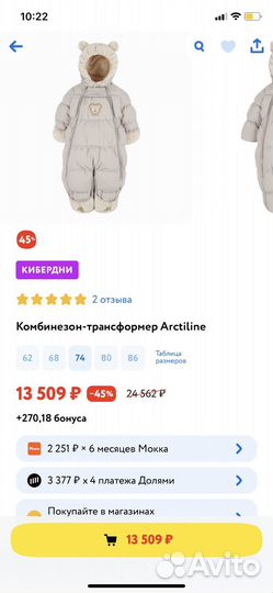 Комбинезон зимний arctiline