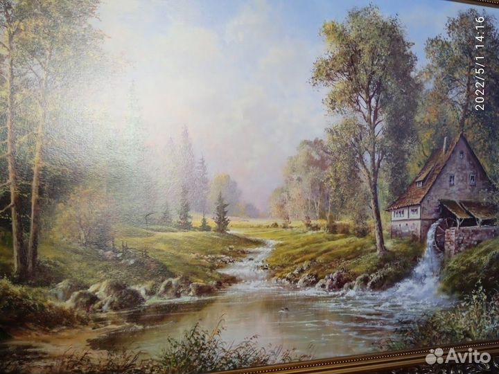 Картина Старая мельница