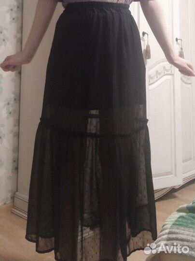 Юбка длинная
