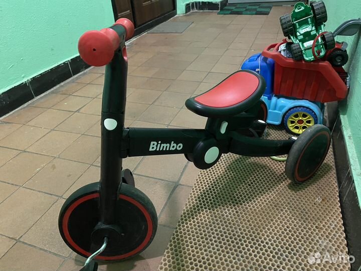 Велосипед 4в1 трехколесный