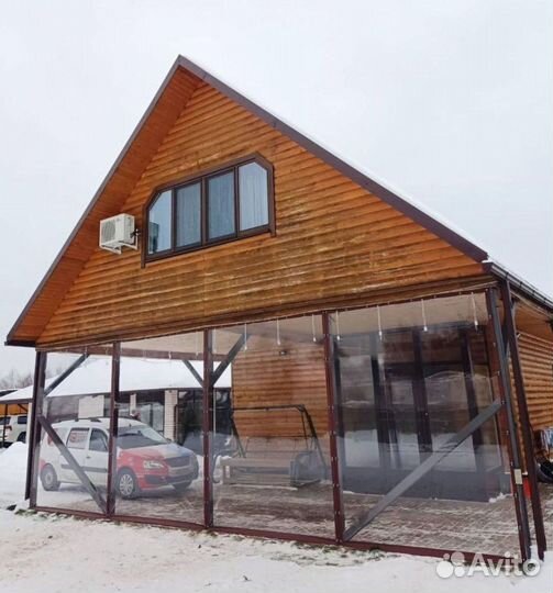 Мягкие окна для беседок