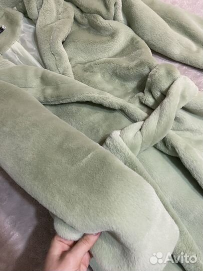 Экошуба с английским воротником