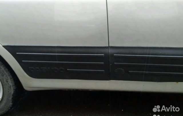 Молдинги на двери matiz