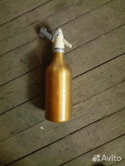 Бытовой сифон из СССР для газирования жидкости