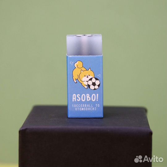 Стильная и яркая стирательная резинка