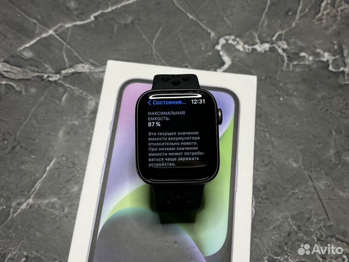 Часы Apple Watch 4 44 mm 87 акб