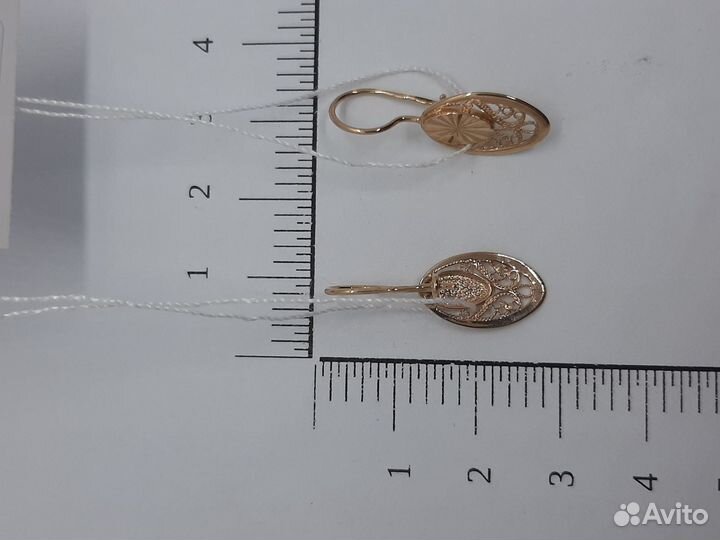 Золотые серьги