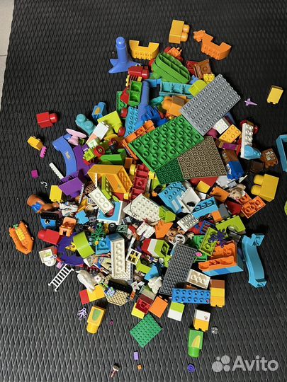 Lego duplo и megablok