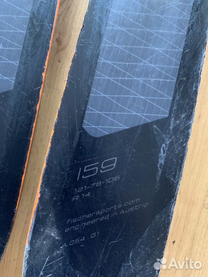 Горные лыжи Fischer MTN Curv Brilliant 159 см