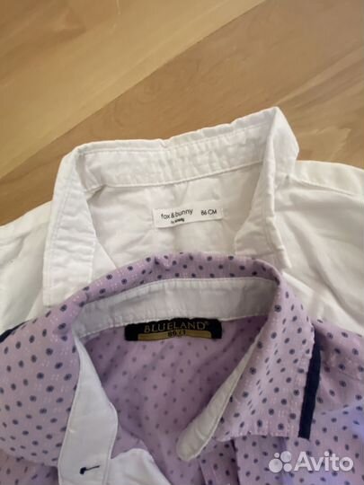 Рубашка на мальчика 86