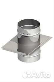 Шибер-задвижка нерж. (1мм) D120