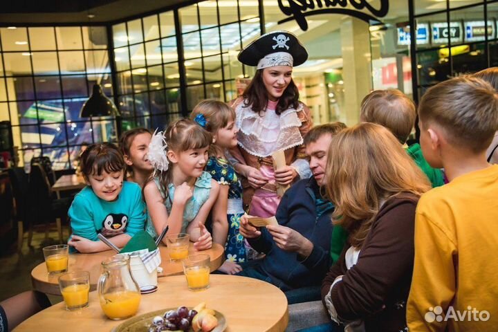 Аниматор,Крио мороженое,Шоу мыльных пузырей