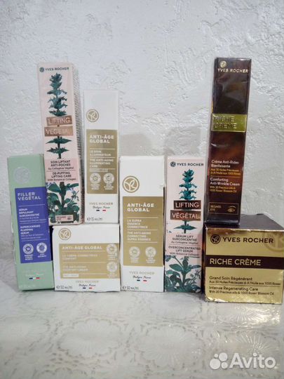 Крема, сыворотки, умывалки для лица Yves Rocher