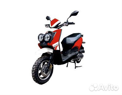 Скутер racer RC50QT-6X BWS красный