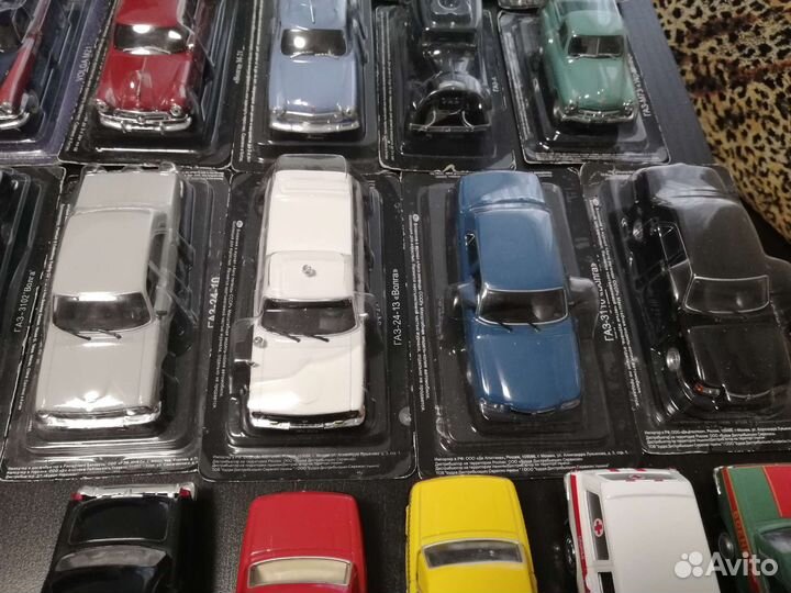 Автолегенды СССР 1/43 автомобили Газ Волга Победа