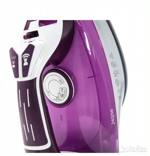 Утюг vitek VT-1246, фиолетовый/белый