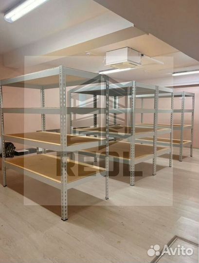 Стеллаж металлический для склада мкф