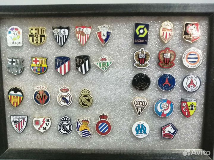 Футбольные значки. Зарубежные клубы