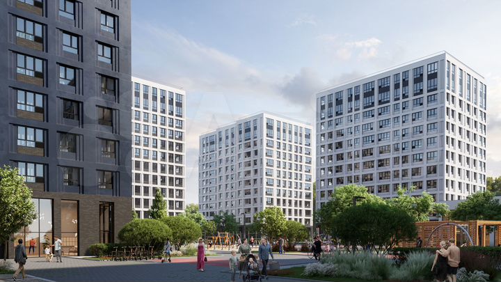 2-к. квартира, 60,6 м², 10/13 эт.