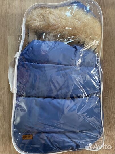 Зимний конверт на овчине