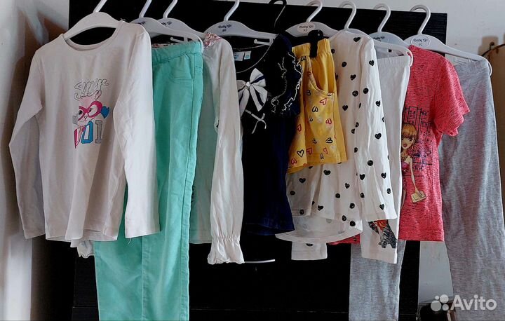 Вещи пакетом на девочку