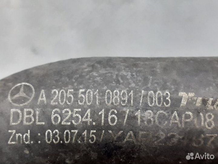 Патрубок охлаждения Mercedes-Benz C-Class W205 2.0