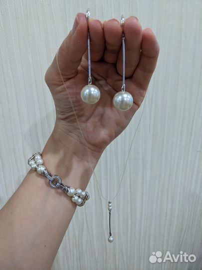 Серьги браслет чокер