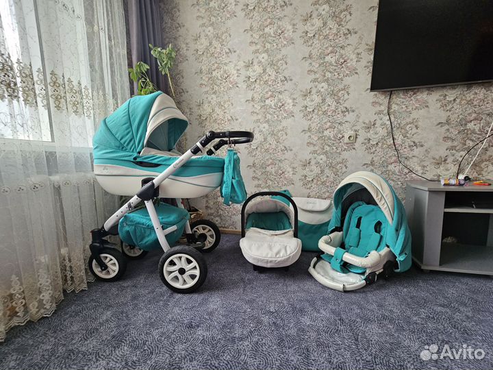 Коляска caretto montana 3 в 1