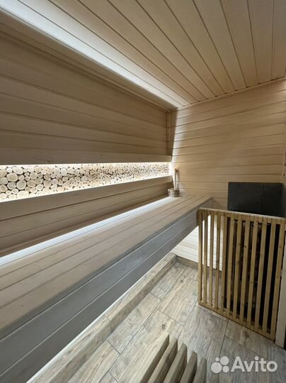 Сауна с бассейном