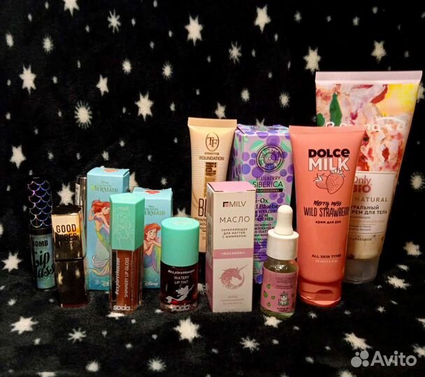Декоративная и уходовая косметика набор