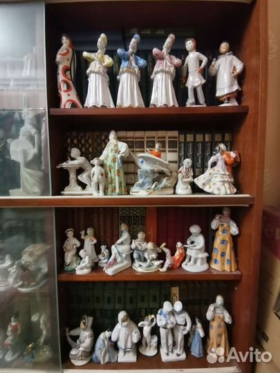 Шикарный выбор фарфоровых статуэток из СССР