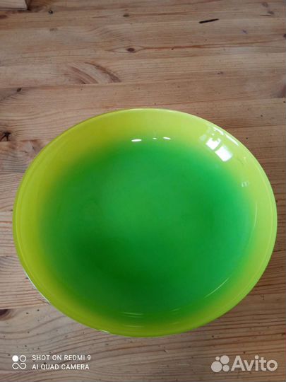 Luminarc Fizz зелёный, чайный сервиз, тарелки