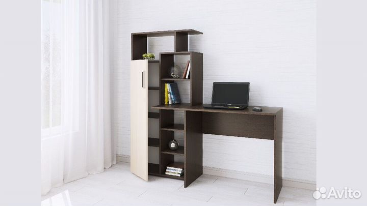 Компьютерный стол Квартет 7 венге