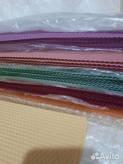 Вощина цветная