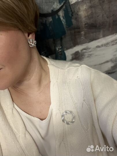 Брошь кольцо винтаж Gerry's США