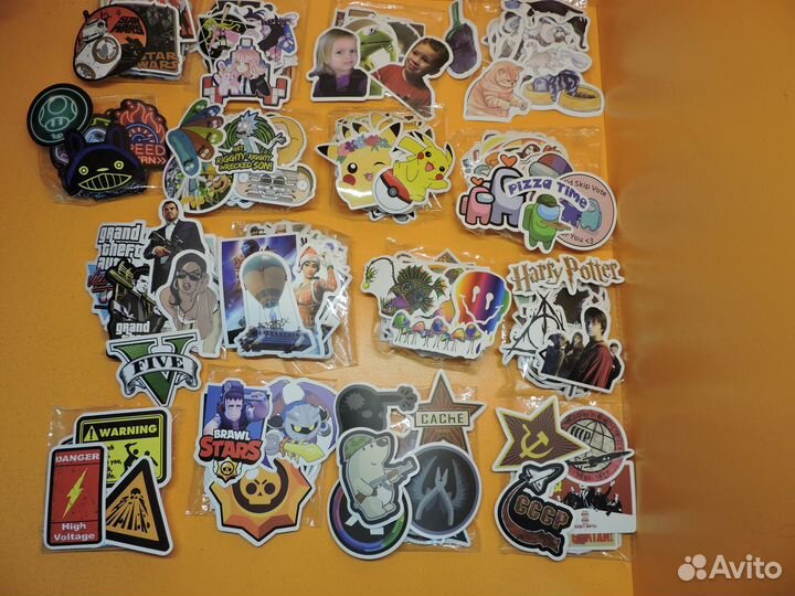 Наклейка/стикер/игры/аниме/фильмы/сериалы