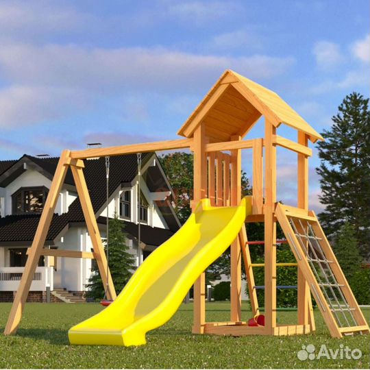 Безопасный детский комплекс без заноз