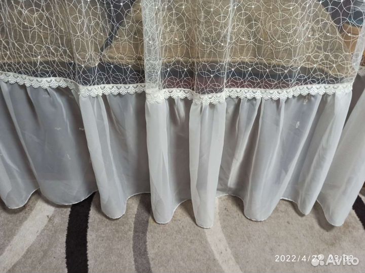 Готовый тюль на кухню