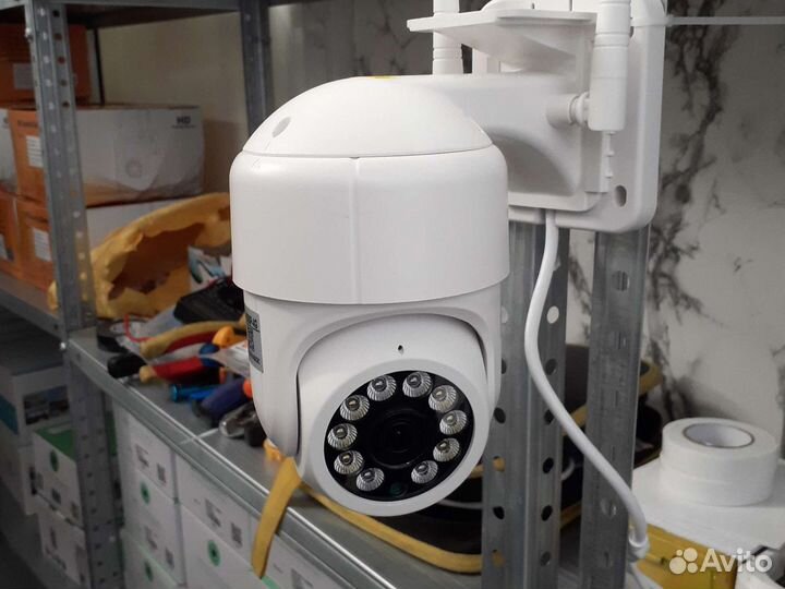 Камера видеонаблюдения 4g для дачи,стройки,бизнеса