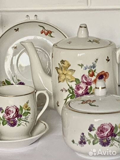 Фарфоровые предметы СССР Кузяево