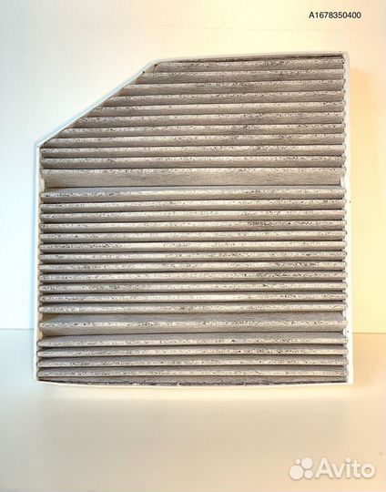 Оригинал Mercedes A1678350400 Фильтр салона угольн