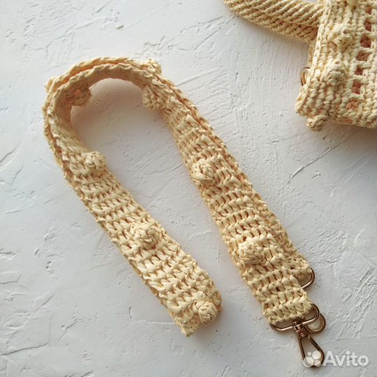 Сумка из рафии