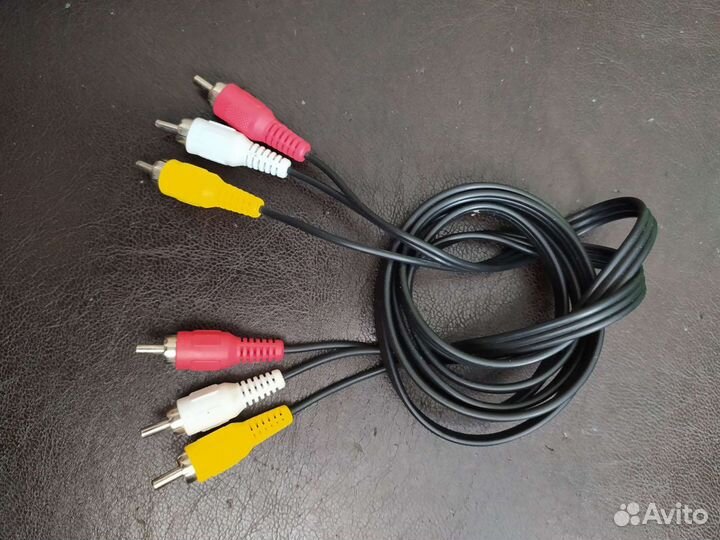 Кабель тюльпан для тв и аудио