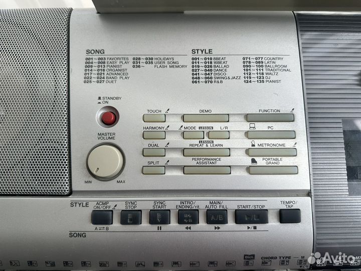 Синтезатор yamaha psr-295