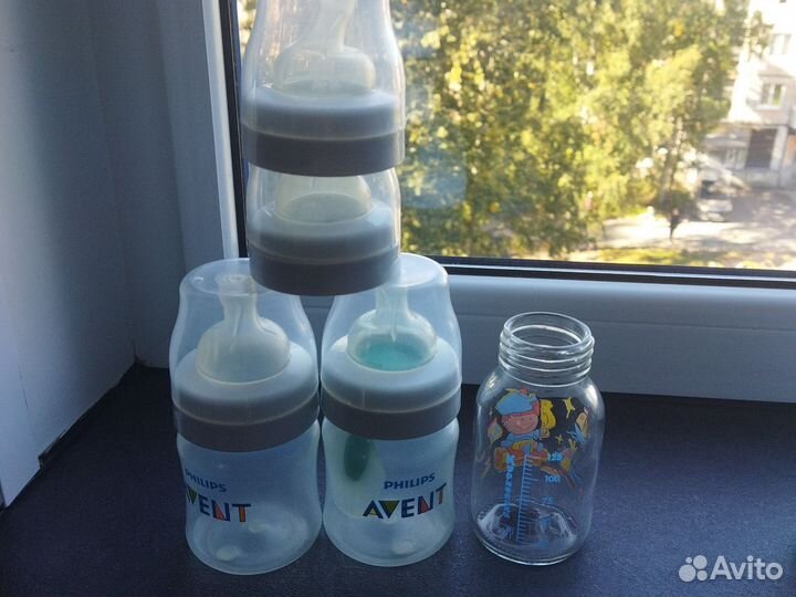 Бутылочки для кормления avent