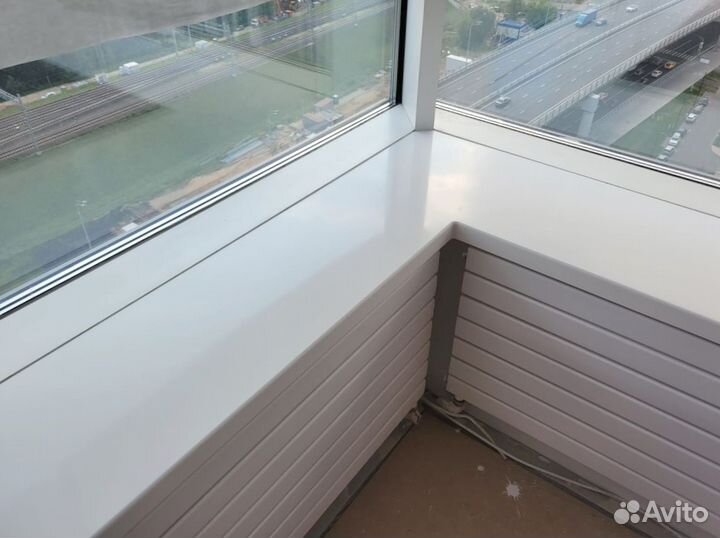 Износостойкие подоконники из агломерата