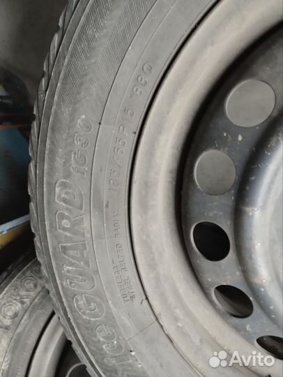 Solaris диски 4х100 с шинами 185/65 R15