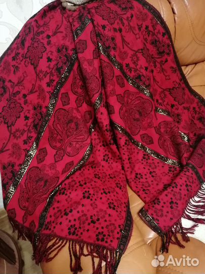 Палантин шерсть новый