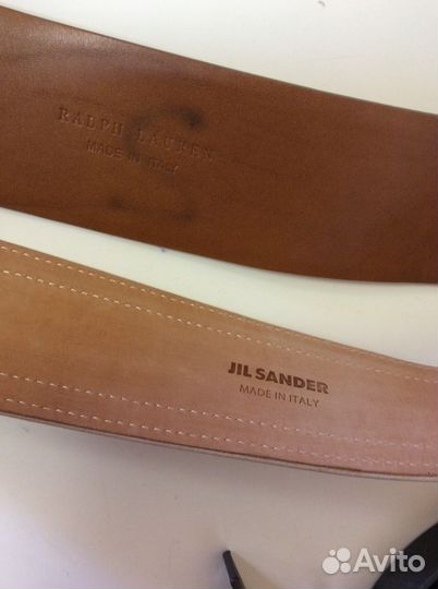 Ремни Jil Sander Ralph Lauren оригинал